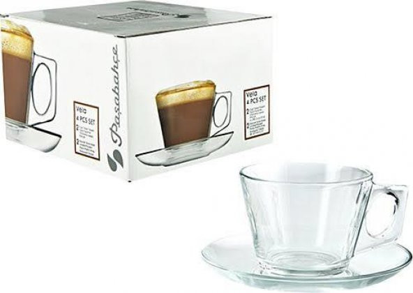 Paşabahçe 97302 Vela 6 Kişilik Çay Nescafe Fincan Takımı - 4