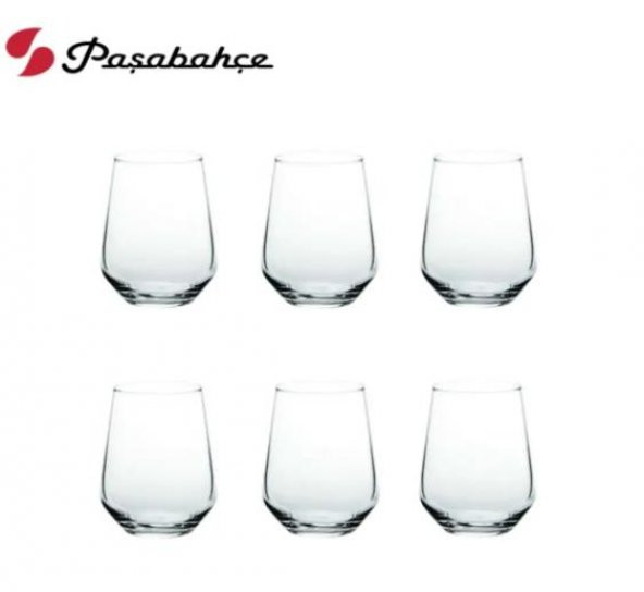 Paşabahçe 420202 Allegra 6 lı Kahve Yanı Su Bardak - 2