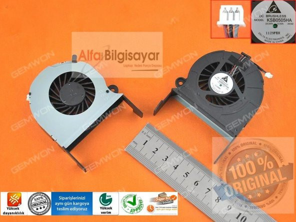 Toshiba Satellite L735  FAN SIFIR ORJINAL CPU FANI  A++ - 3