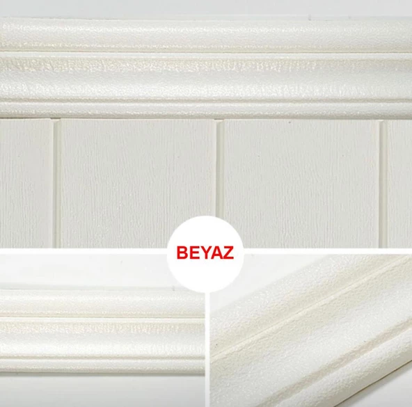 Renkli Duvarlar Kendinden Yapışkanlı Kenar Çıtası Süpürgelik Çerçeve Kemer 8x110cm - 6