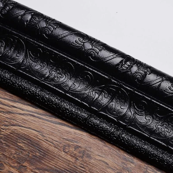 Renkli Duvarlar Kendinden Yapışkanlı Kenar Çıtası Süpürgelik Çerçeve Kemer 8x110cm - 2