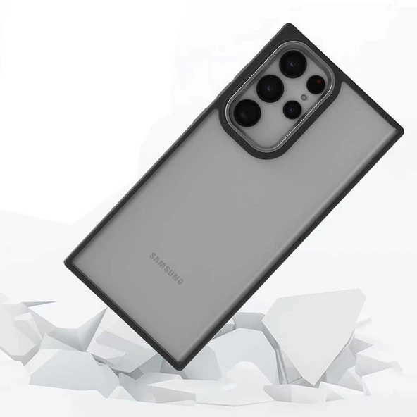 Galaxy S22 Ultra Kılıf Flora Buton,Kenar Çevresi Renkli Kılıf - Resim 8