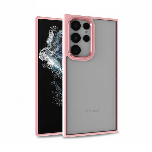 Galaxy S22 Ultra Kılıf Flora Buton,Kenar Çevresi Renkli Kılıf - Resim 7