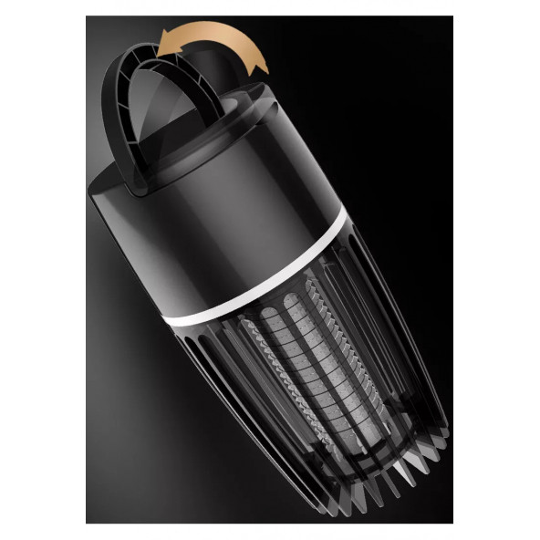 Sivri ve Kara Sinek Yakalayıcı Elektirikli Cızz Öldürücü Cihaz 5W Taşınabilir Portatif - 5