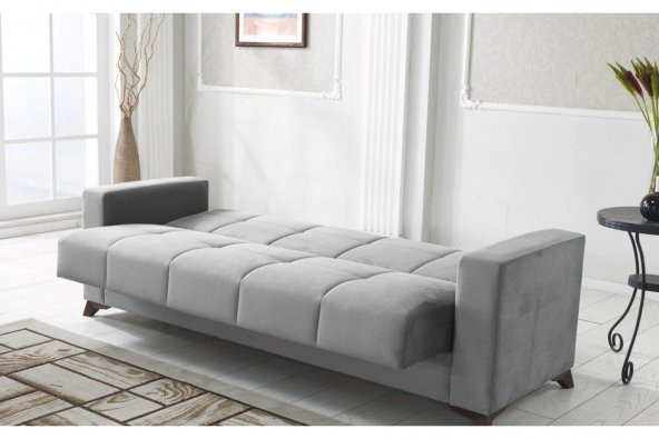 İpek Mobilya Hazal 3lü Kanepe ( Açık Gri ) - 3
