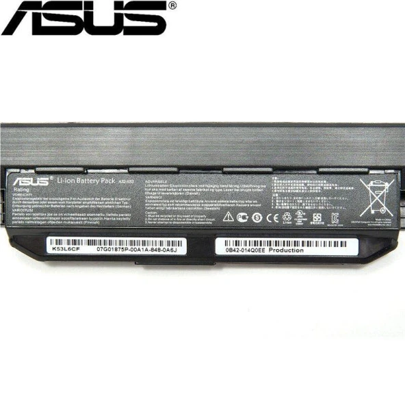 ORJINAL ASUS K54L, K54LY, K54S, K54SL Batarya Asus Laptop Pili