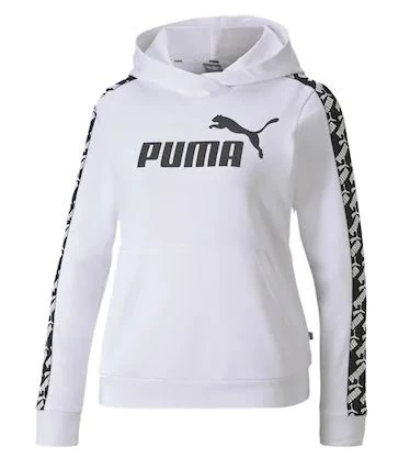 Puma Kadın Kapşonlu Sweatshirt 58122002 Beyaz - 2