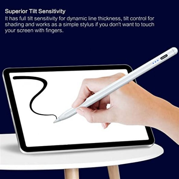 iPad Avuç İçi Reddetmeli Yüksek Eğitim Hassasiyetli Yazı Kalemi - 2