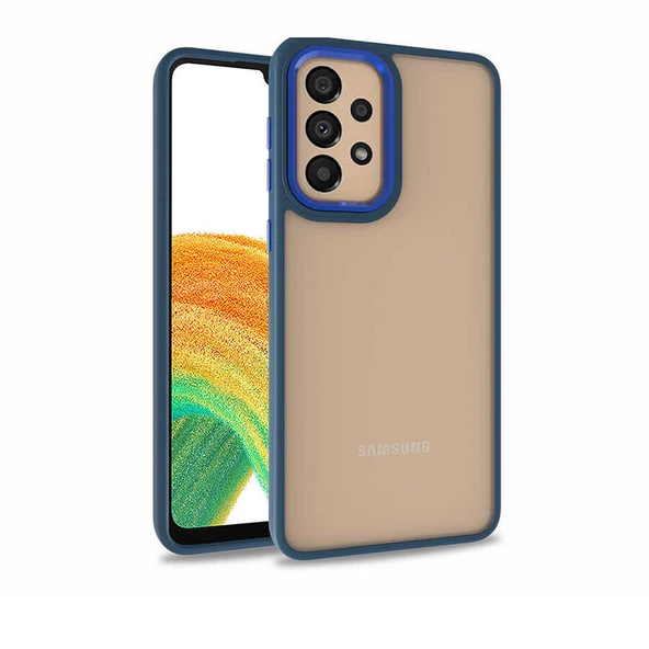 Galaxy A32 4G Kılıf Zore Flora Buton,Kenar Çevresi Renkli Kılıf - Resim 3