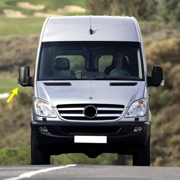 Mercedes Sprinter 07-16 Sağ Dikiz Aynası Üst Camı Isıtmalı A0028111633