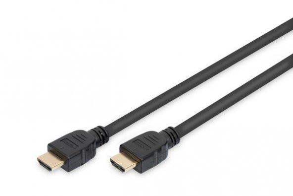 Digitus AK-330124-030-S 3 Mt HDMI to HDMI Erkek-Erkek v2.1 8K 4230p Ağ Bağlantılı Altın Uçlu Kablo