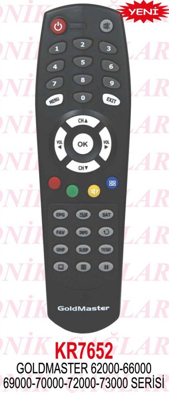 Swat GOLDMASTER 72000 UYDU KUMANDA KR7652