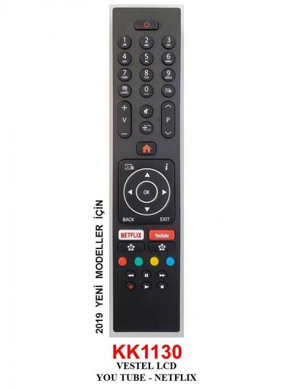 Swat VESTEL LCD (NETFLİX-YOUTUBE) KUMANDA KK1130