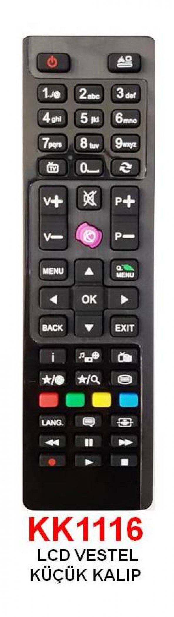 Swat VESTEL REGAL UYDULU İNTERNETLİ LED TV KUMANDA KK1116