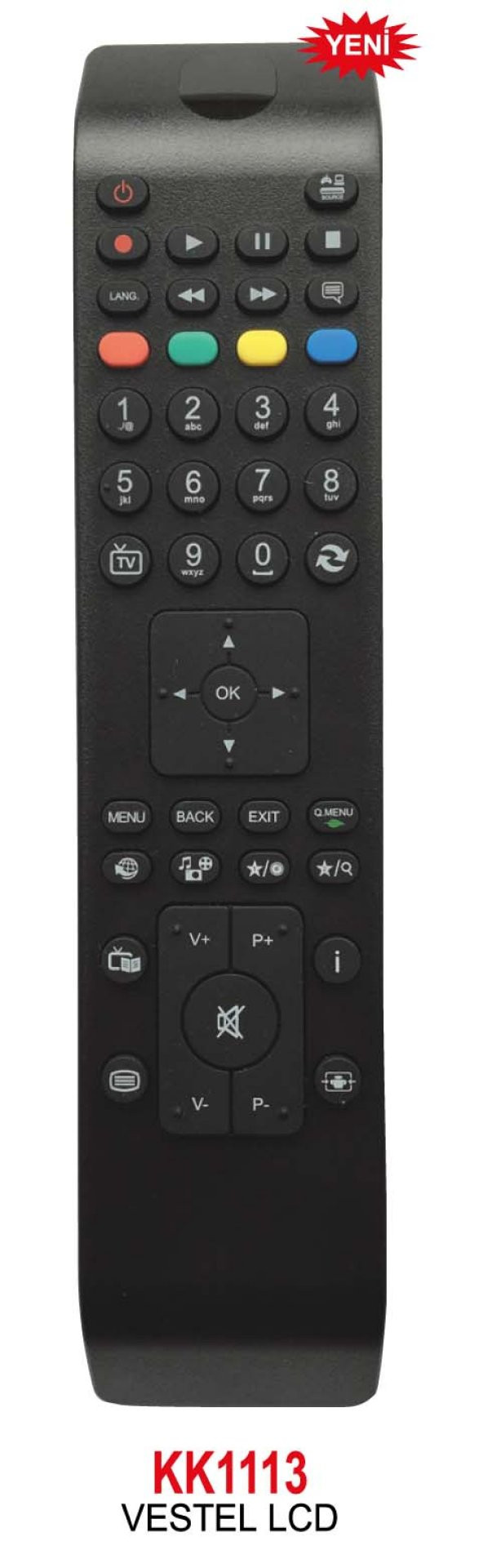 Swat VESTEL REGAL FİNLUX LED TV KUMANDA KK1113