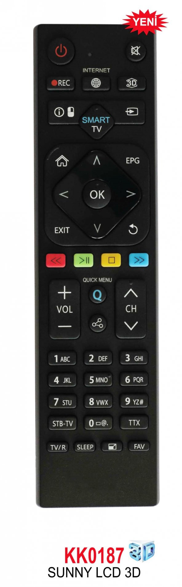 Swat SUNNY AXEN WOOD LED LCD KUMANDAASI KK0187