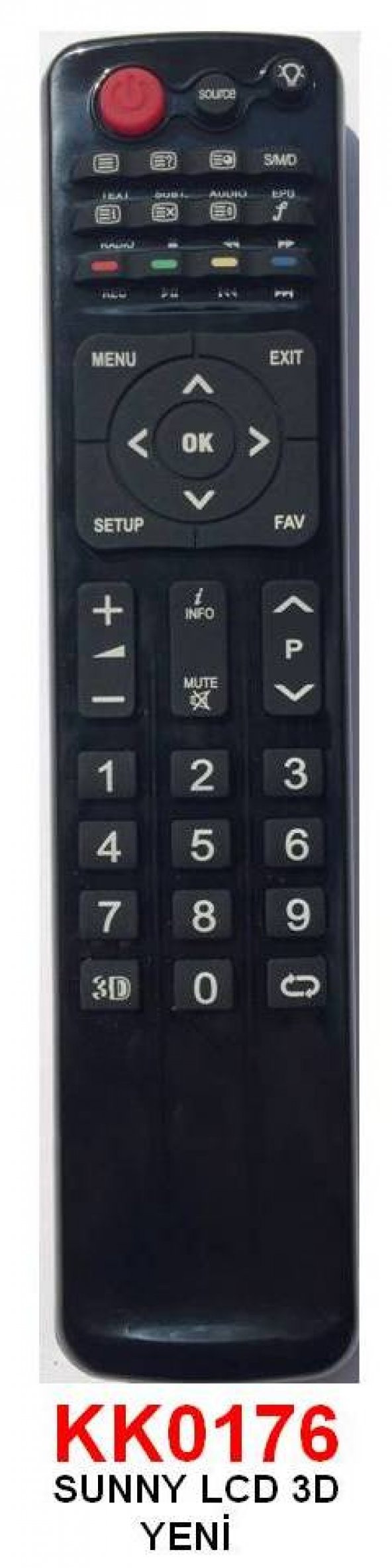 Swat SUNNY LCD LED KUMANDASI KK0176