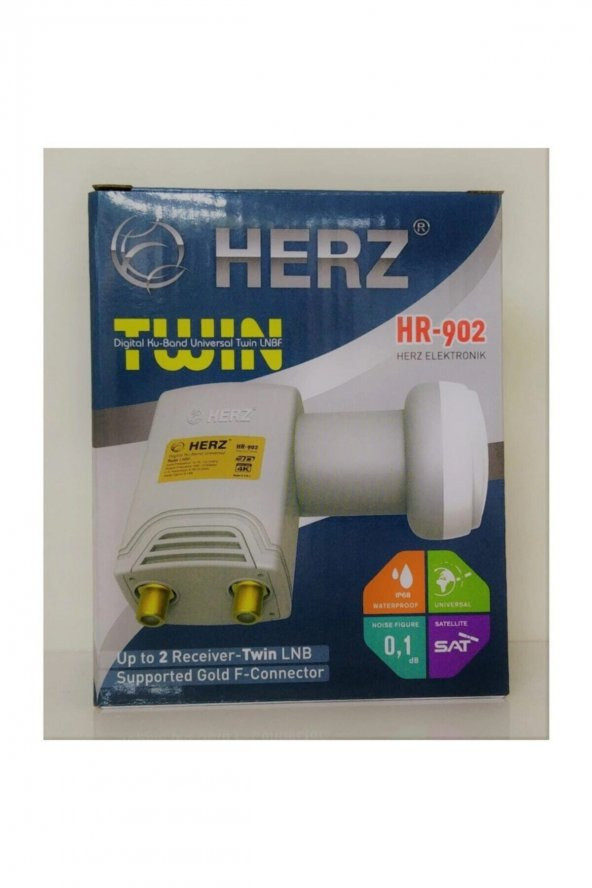 Herz Lnb 4k Uhd Destekli 2li Hr-902