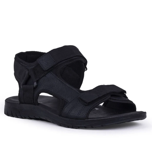 Polaris Skecha Cırtlı Yazlık Terletmeyen Erkek Sandalet