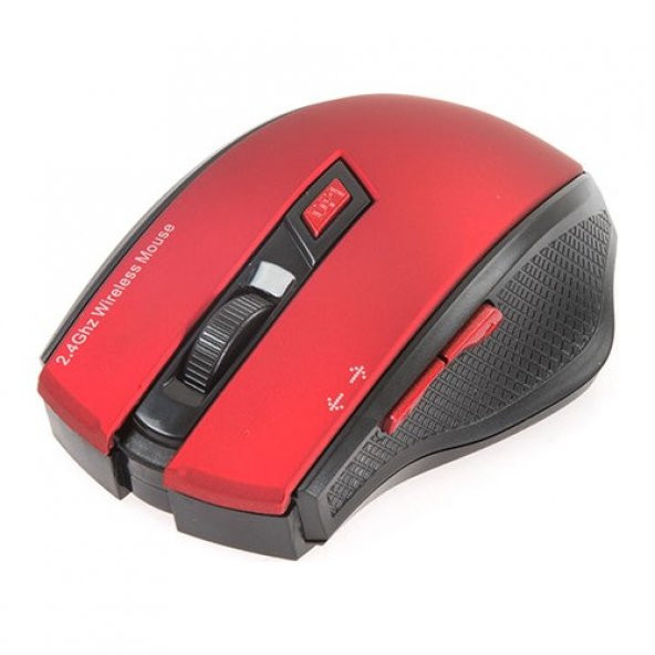 Everest W777 USB 2.4Ghz Optik Wireless Mouse Kırmızı