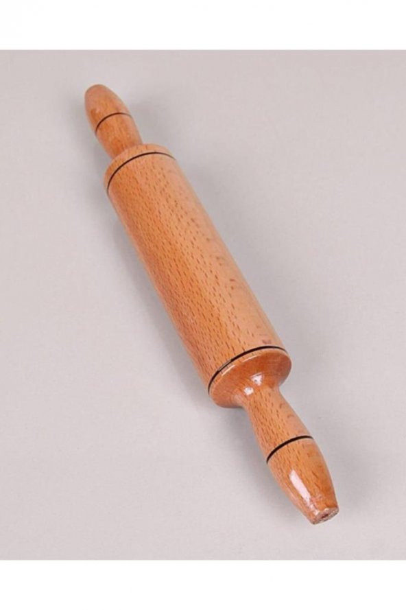 Büyük Boy Kayın Ağacı Hamur Açma Merdanesi 48 cm Ahşap Cilalı Merdane Oklava Lüx Hamur Açma Aparatı