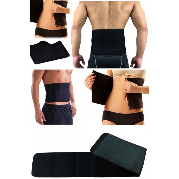 Termal Ayarlanabilir Bel Ağrılarını Ve Vücut Sıcaklığını Tutan Korse Kemer Sauna Spa Korse - 2