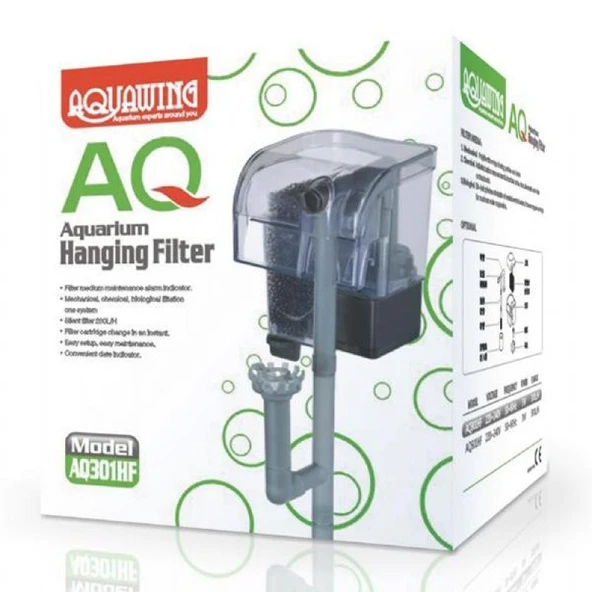 Aquawing aq301HF Akvaryum Şelale Filtre 5W 300L/S