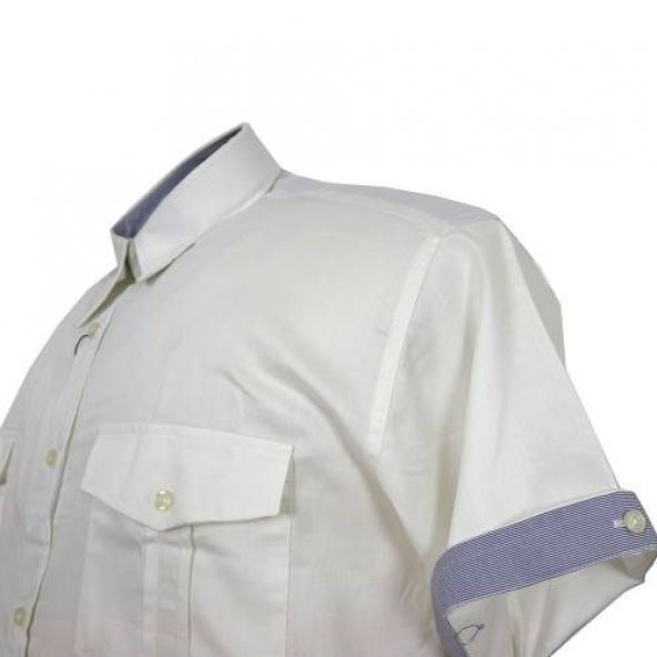 Büyük Beden Battal Boy Erkek Gömlek Kısa Kol - 3