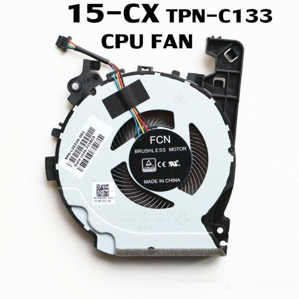 HP Gaming 15-cx0038nt Fan Orjınal CPU İşlemci Sağ Fanı
