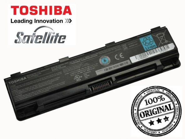 ORJINAL TOSHIBA C70-A, C70D-A, C75-A C75D-A  Batarya Toshiba Laptop Pili
