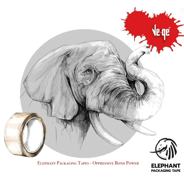 Vege Fil Koli Bandı 45x100 Mm Şeffaf 6 Lı - Resim 4