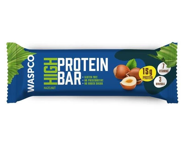 Waspco Protein Bar Fındıklı 50 Gr.