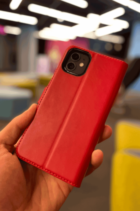 Tecno Spark 6 Go Cüzdanlı Kapaklı Kılıf Kartlıklı Standlı Kopçalı - Resim 12