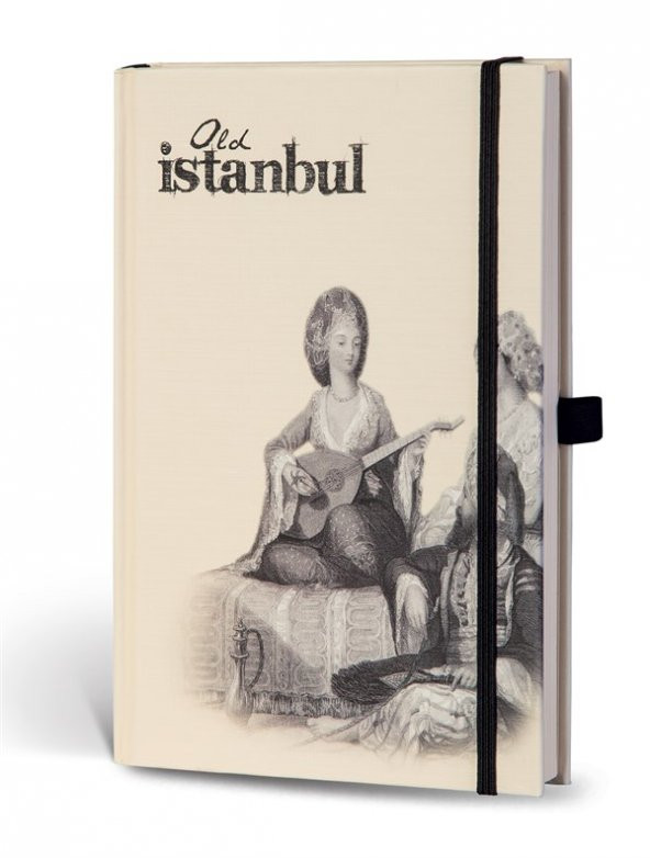 Eski İstanbul journal Çizgili Lastikli Fasıl