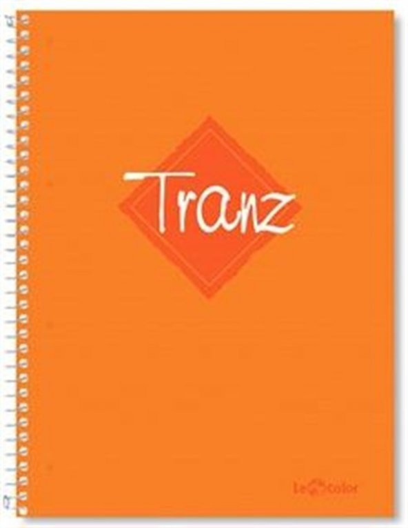 A5 Defter Çizgili 200 syf Turuncu Tranz