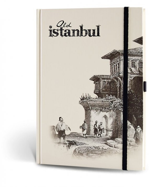 Eski İstanbul journal Çizgili Lastikli Konak