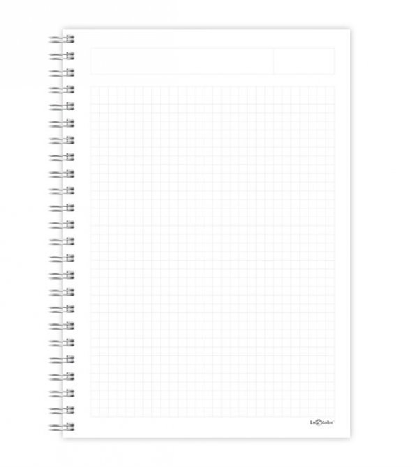 Kraft Ofis Defter Spiralli Kareli Kum - 2