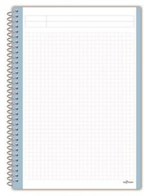 A4 Defter Kareli Dosyalı 160 Syf Pembe - 2
