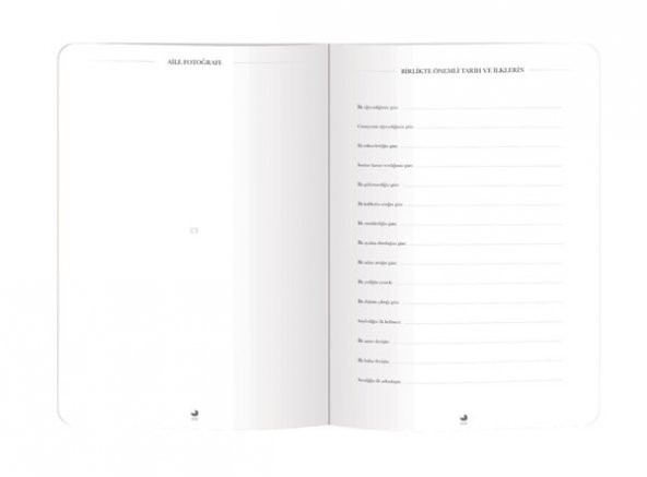 Bebek Anı Defter Albümü & Hamile Anne Günlüğü Pemb - 7