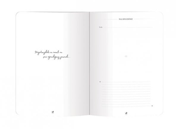 Bebek Anı Defter Albümü & Hamile Anne Günlüğü Pemb - 9