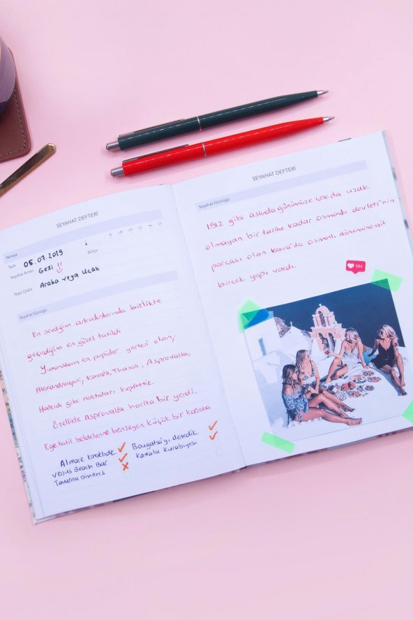 Seyahat Defteri Esnek Travel Journal - 3