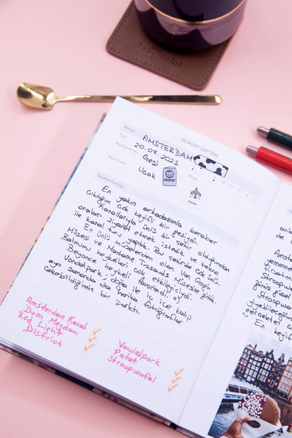 Seyahat Defteri Esnek Travel Journal - 4