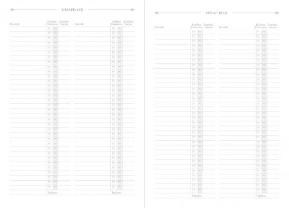 Düğün Planlayıcısı Set Wedding Planner Kit - 8