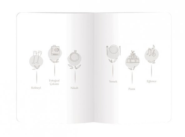 Düğün Planlayıcısı Set Wedding Planner Kit - 10