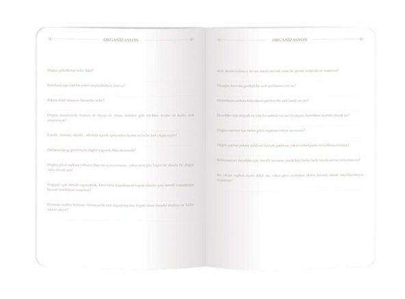 Düğün Planlayıcısı Set Wedding Planner Kit - 11