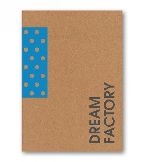Kraft Defter Düz Mavi