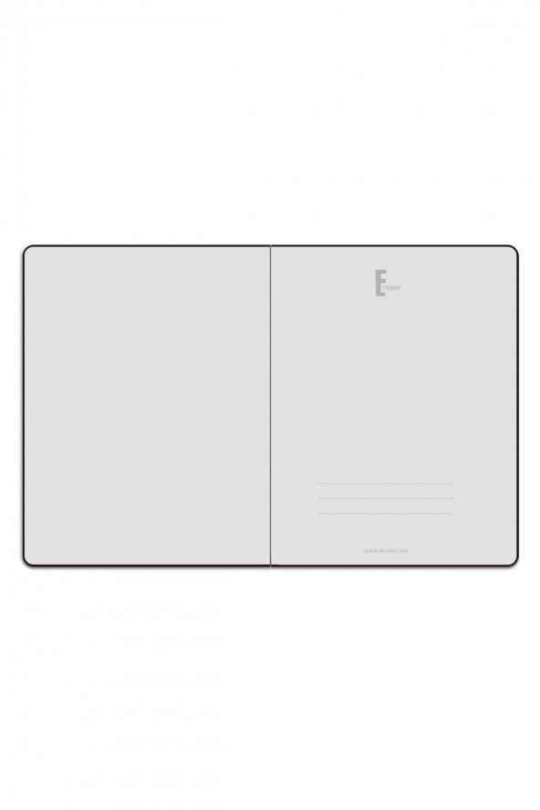 Elegance A5 Defter Kareli 160 Syf Ciltli - 2