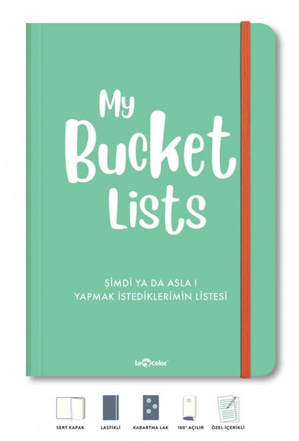 Motivasyon Hayat Planlayıcı Resimli Defter Yeşil