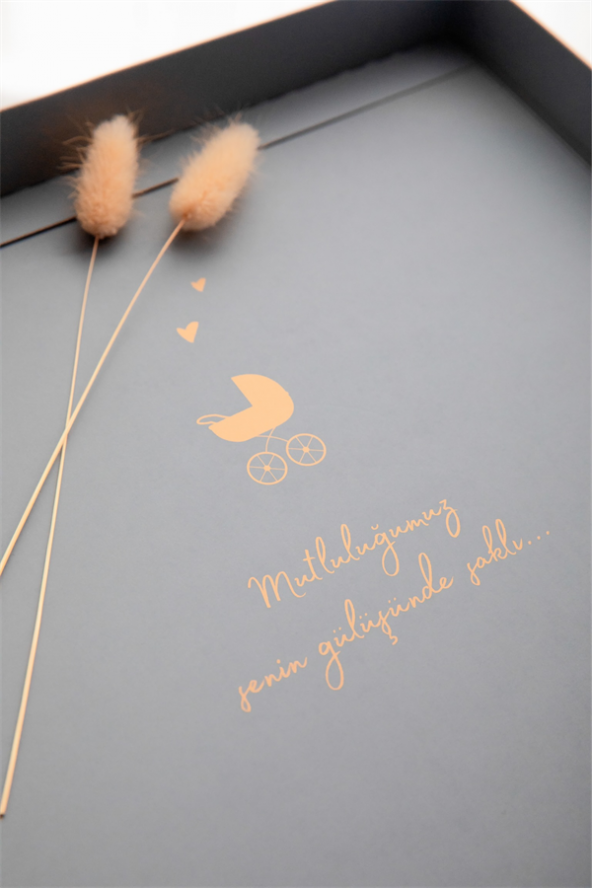Bebek Anı Defter Albümü & Hamile Anne Günlüğü Krem + Sticker - 4
