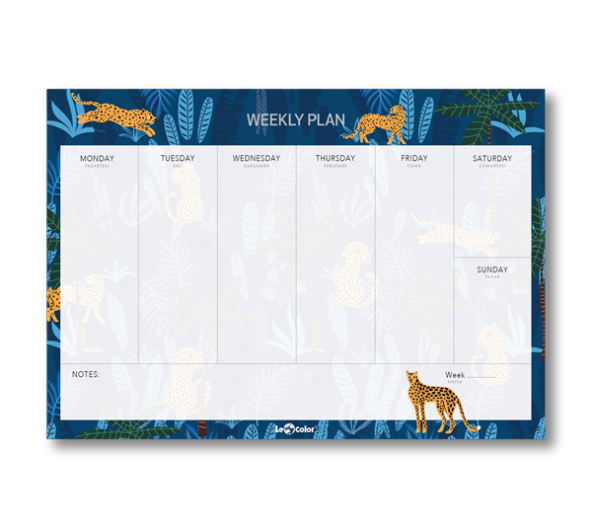 HAFTALIK PLAN NOTLU 27X19  53sy  TROPICAL